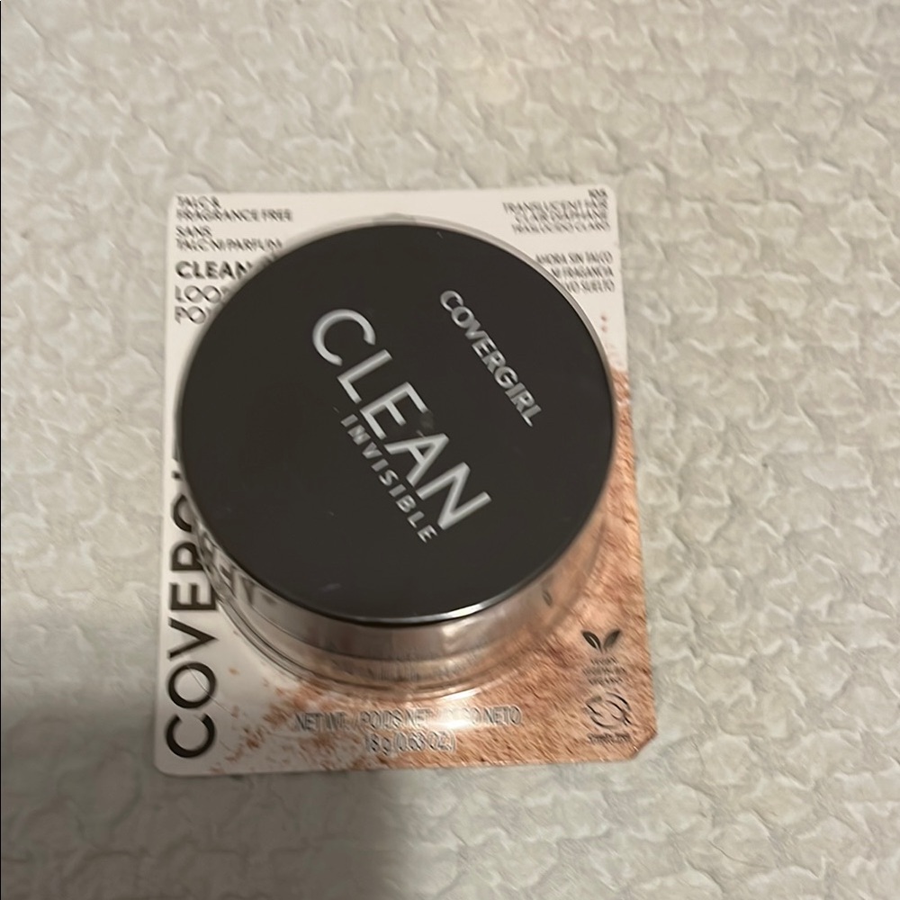 NWT Covergirl Clean Loose Powder 105 Translucent Fair